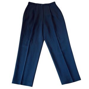 AKA Eddie Bauer Vintage 100% wool pleat front trouser pant 10